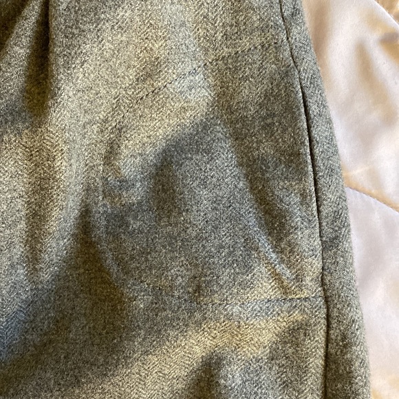 Zara Gray Wool Dress - Picture 4 of 6